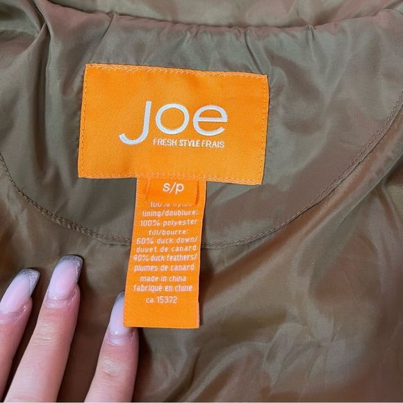 ❌SOLD❌ Tan Padded Winter Jacket - Picture 6 of 9